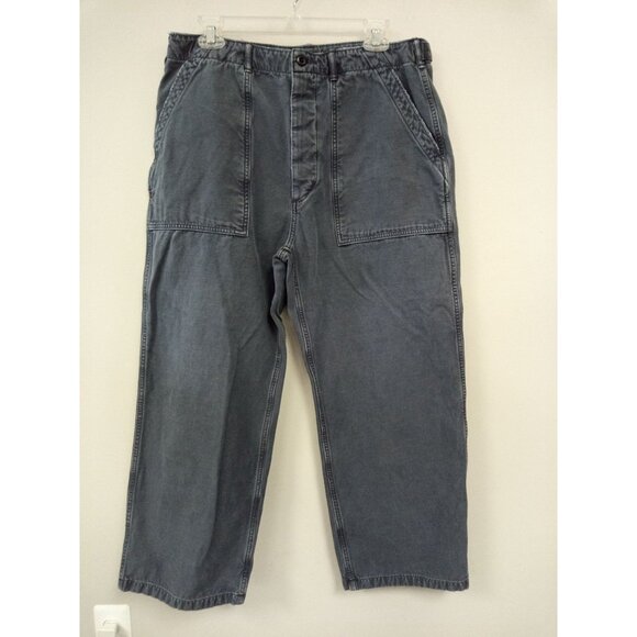 Men's AE 77 American Eagle Blue Khakis & Tan Khakis Size of Both 33 X 30… - Picture 9 of 15